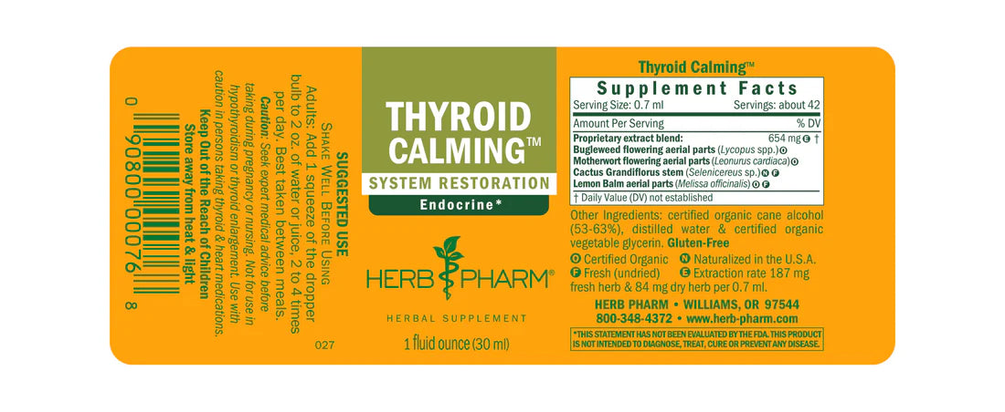 Thyroid Calming Compound